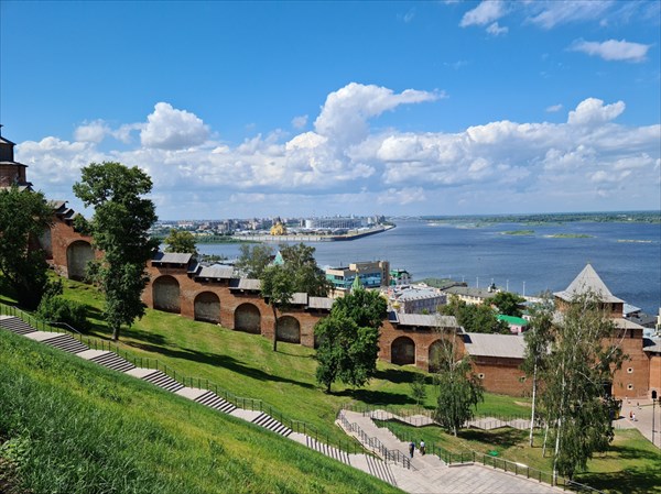 087-Вид со смотровои площадки Нижегородского кремля